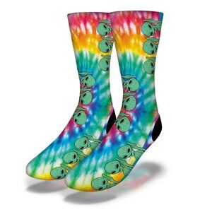 Alien Tie-Dye Socks – Out-of-This-World Style 🛸✨